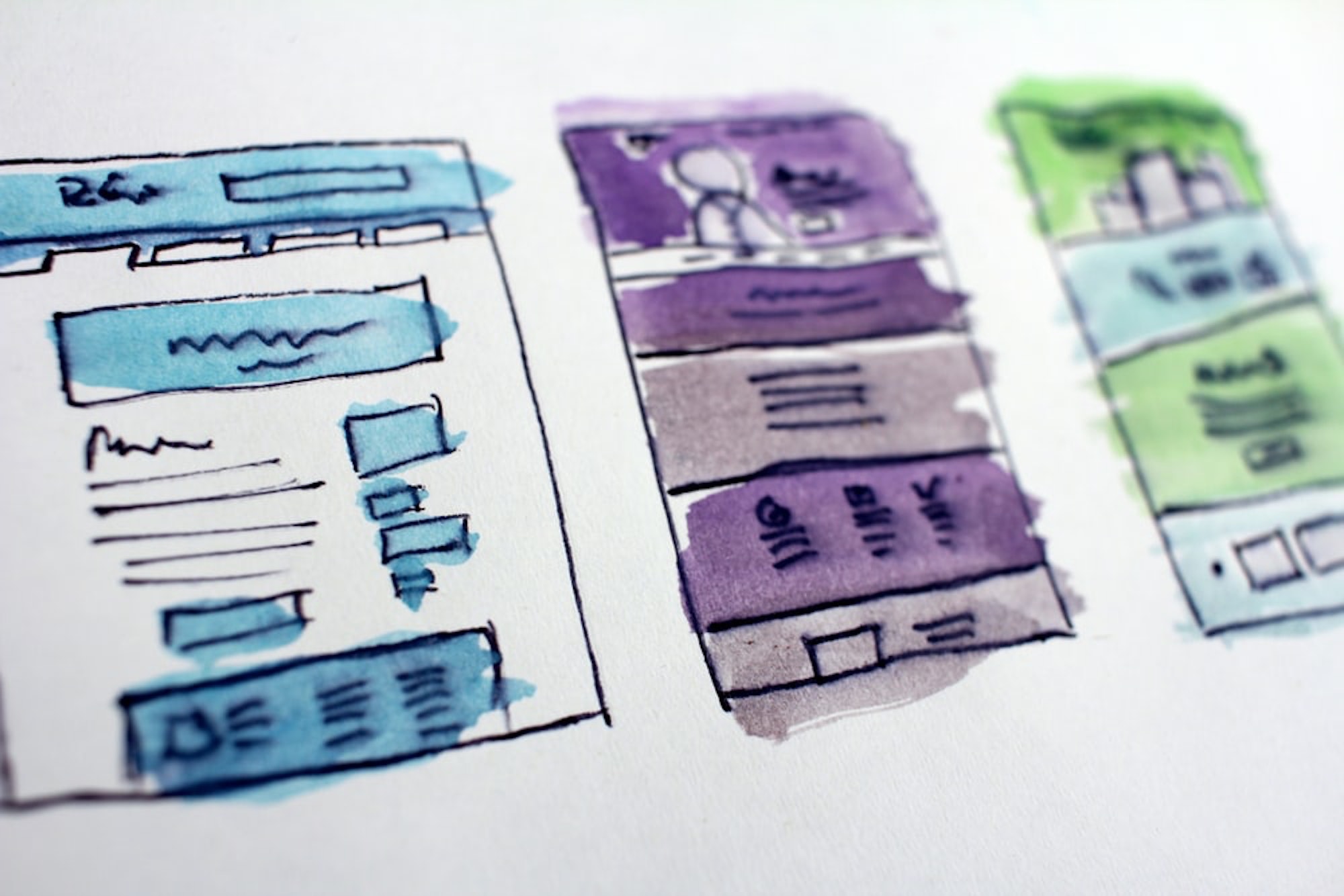 A/B Testing Is Essential | Matchbox Design Group | St. Louis, MO Illustration of A/B testing.