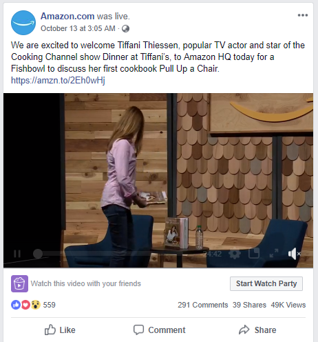 Amazon Live Is Good Content | Matchbox Design Group | St. Louis, MO