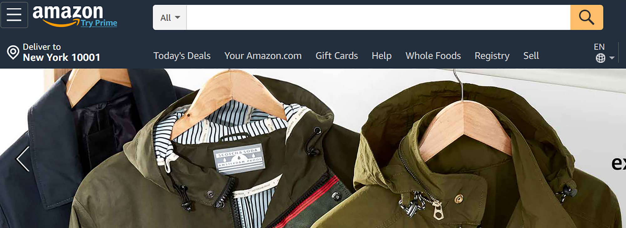 Improve The Search Box | Matchbox Design Group | St. Louis, MO Improve your search box for better eCommerce engagement. Take Amazon for example.