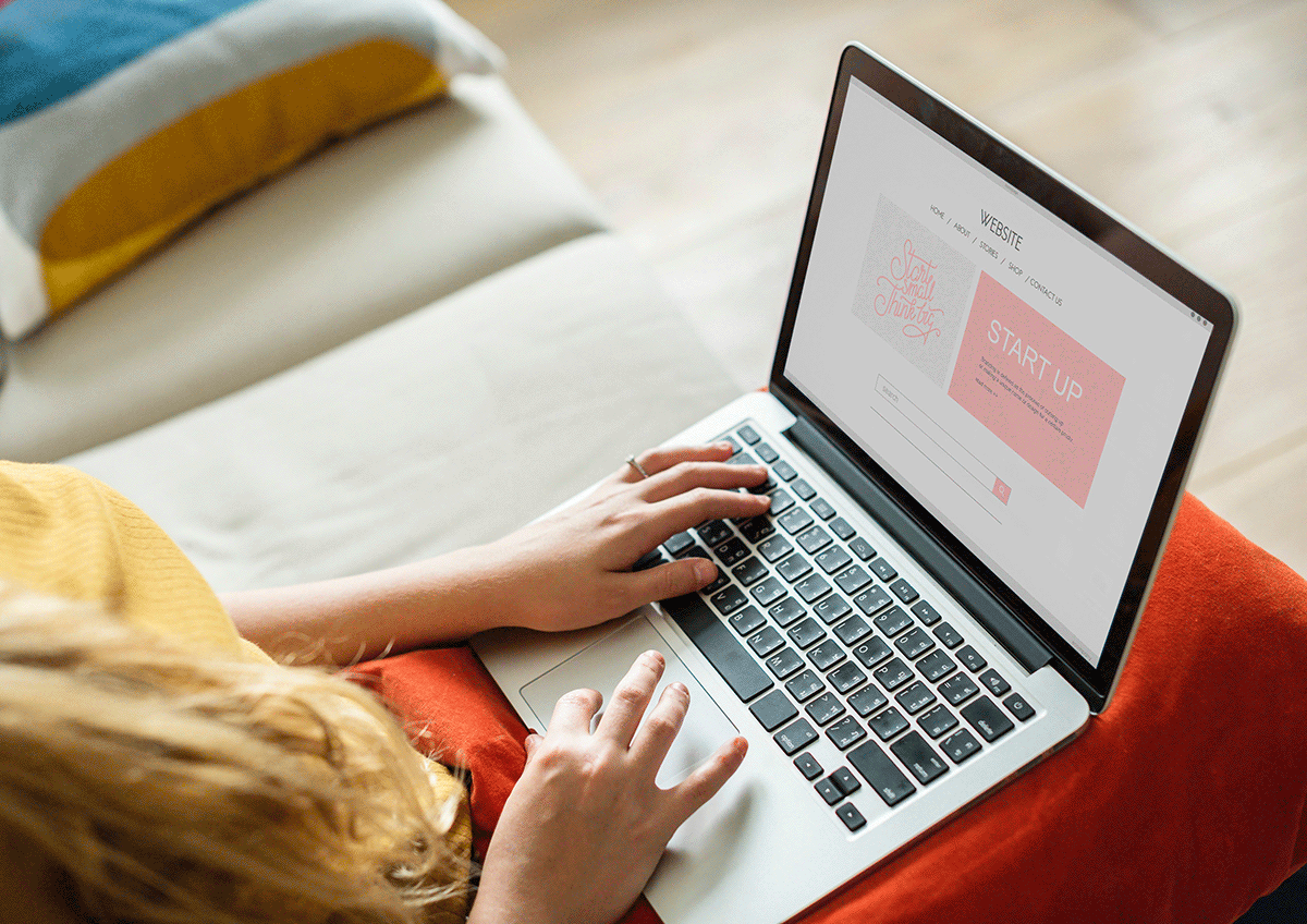 A festive website leads to holiday sales