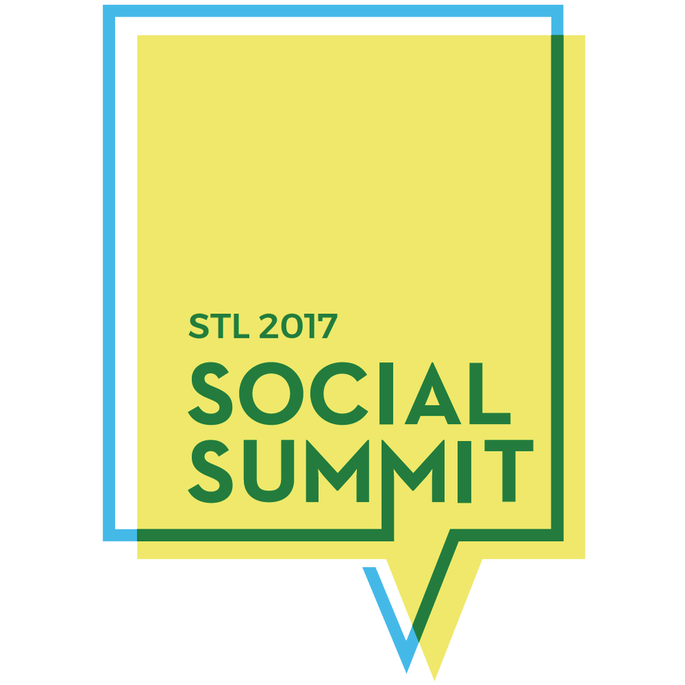 Here is the design chosen by the St. Louis social media club to be used at their social summit for 2017