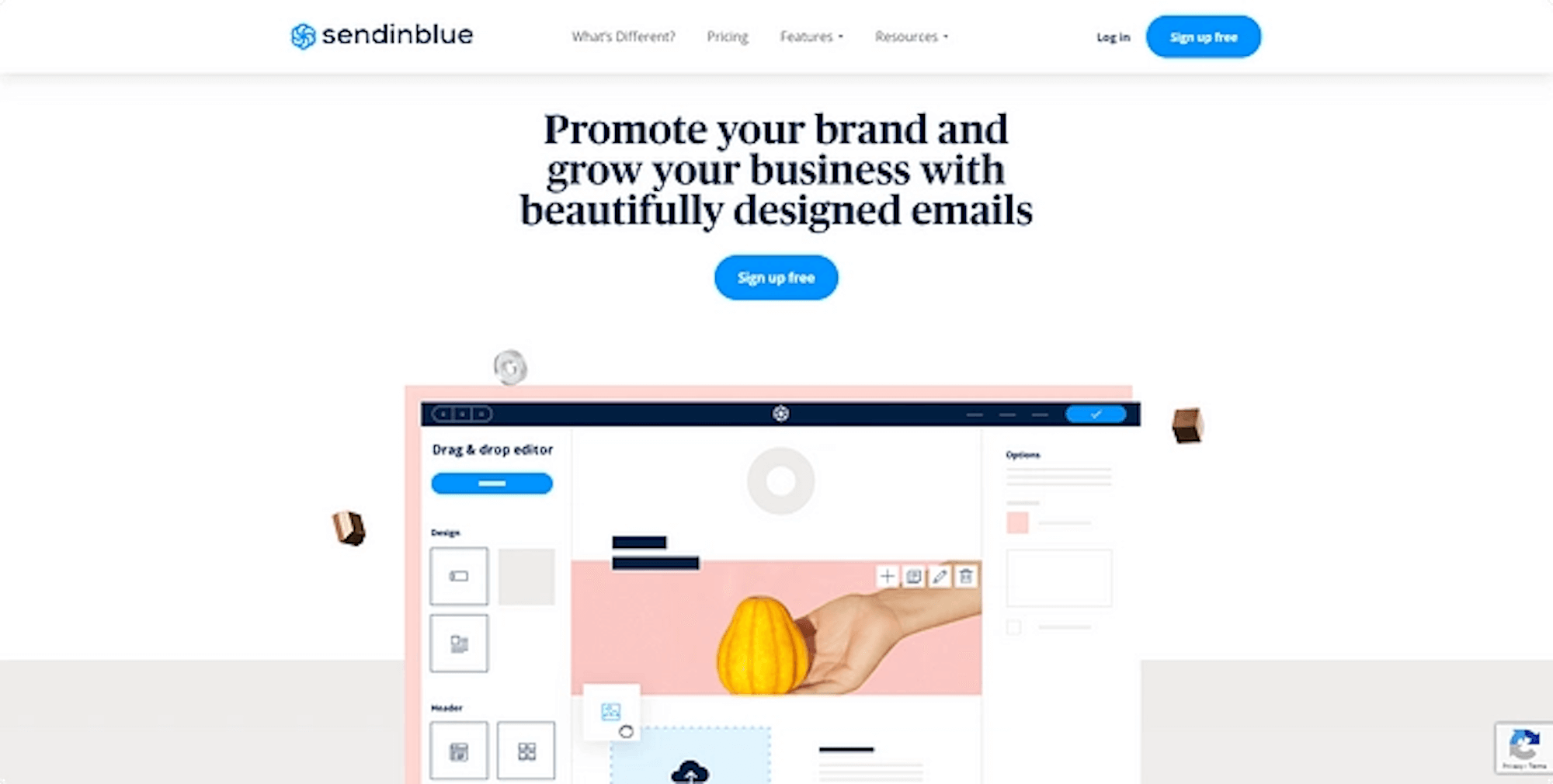 Sendinblue | Email Tools | Matchbox Design Group Sendinblue email tool.