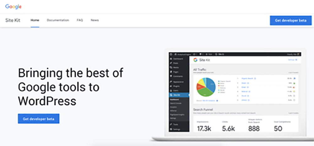 Bringing the best of Google tools to WordPress