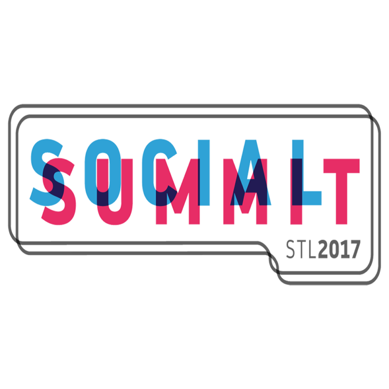 Check out this 3d inspired social summit logo for the STL 2017 version.