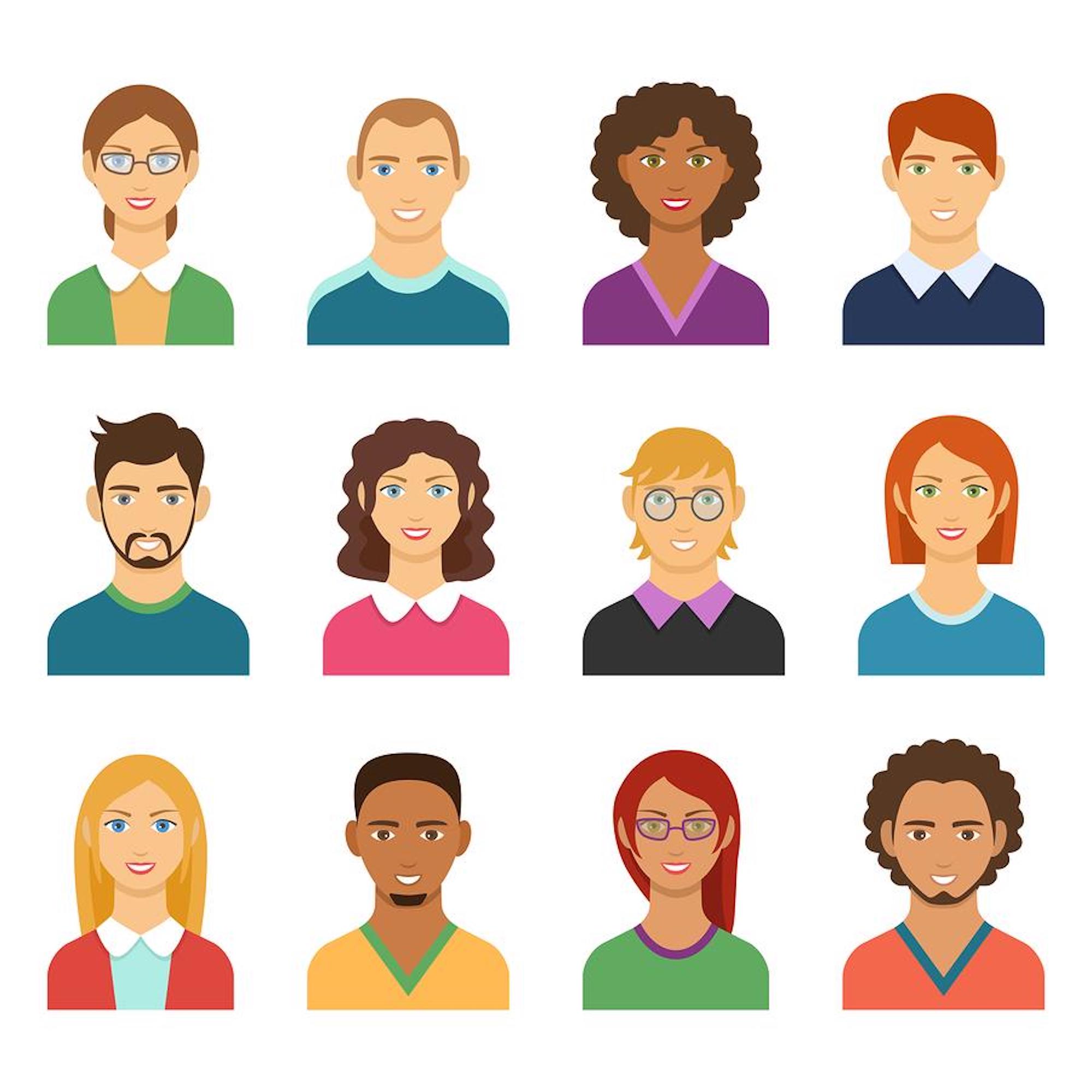 Understand And Define Your Target Audience | eCommerce marketing | Matchbox Design Group | St. Louis, MO The many different buyer personas or target audiences.