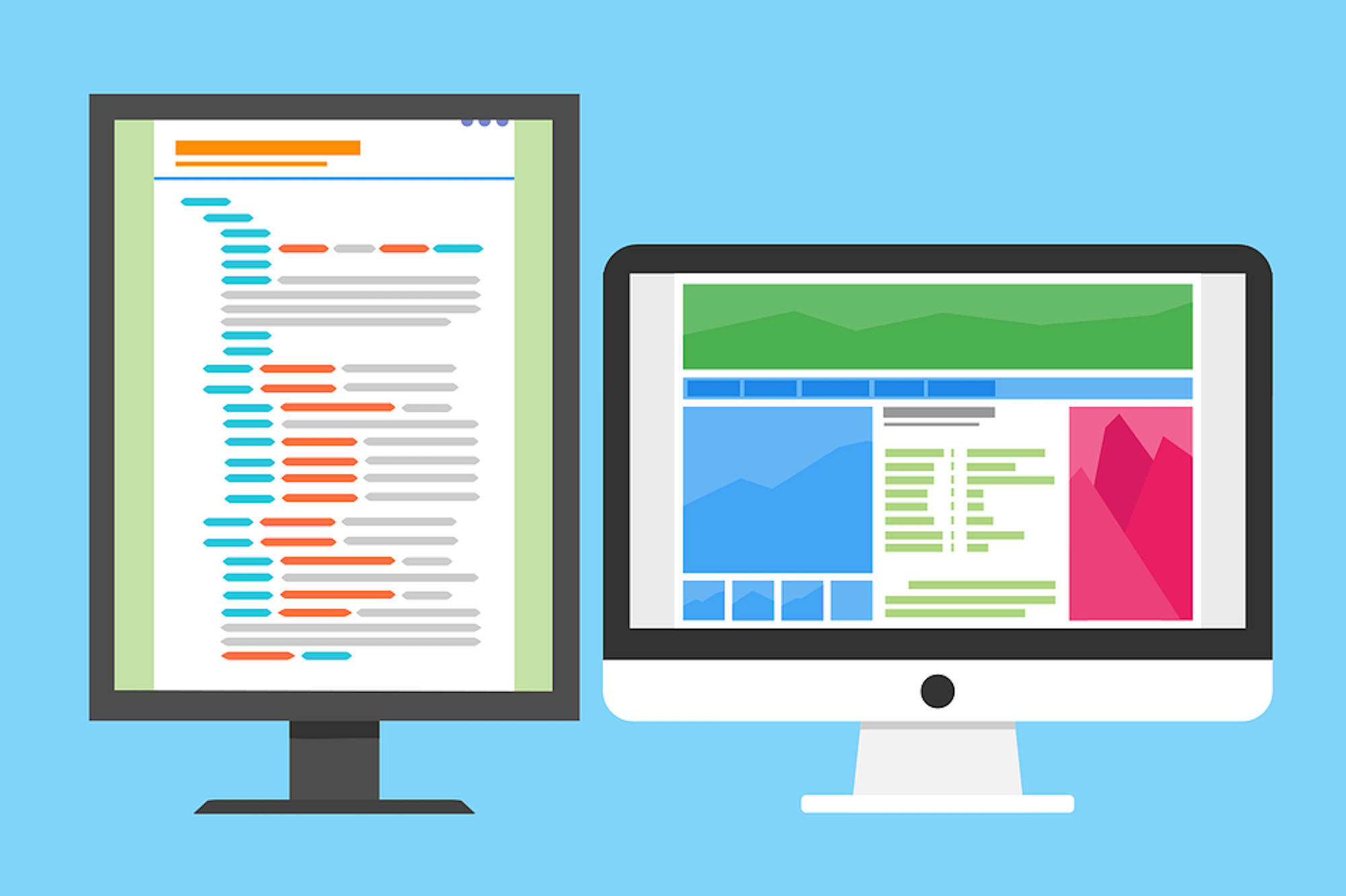 Write For Your Niche | Content Agency | Matchbox Design Group | St. Louis, MO Computer and tablet used to write compelling website copy.