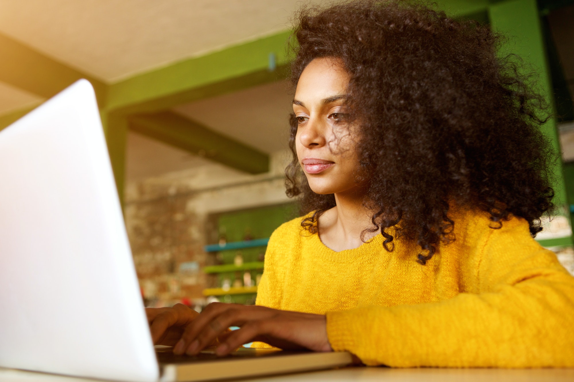 6 Reasons to Personalize Every Email. Woman checking her email.