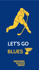 Enjoy one of our St. Louis Blues desktop wallpapers. Its a free design download by Matchbox Design Group