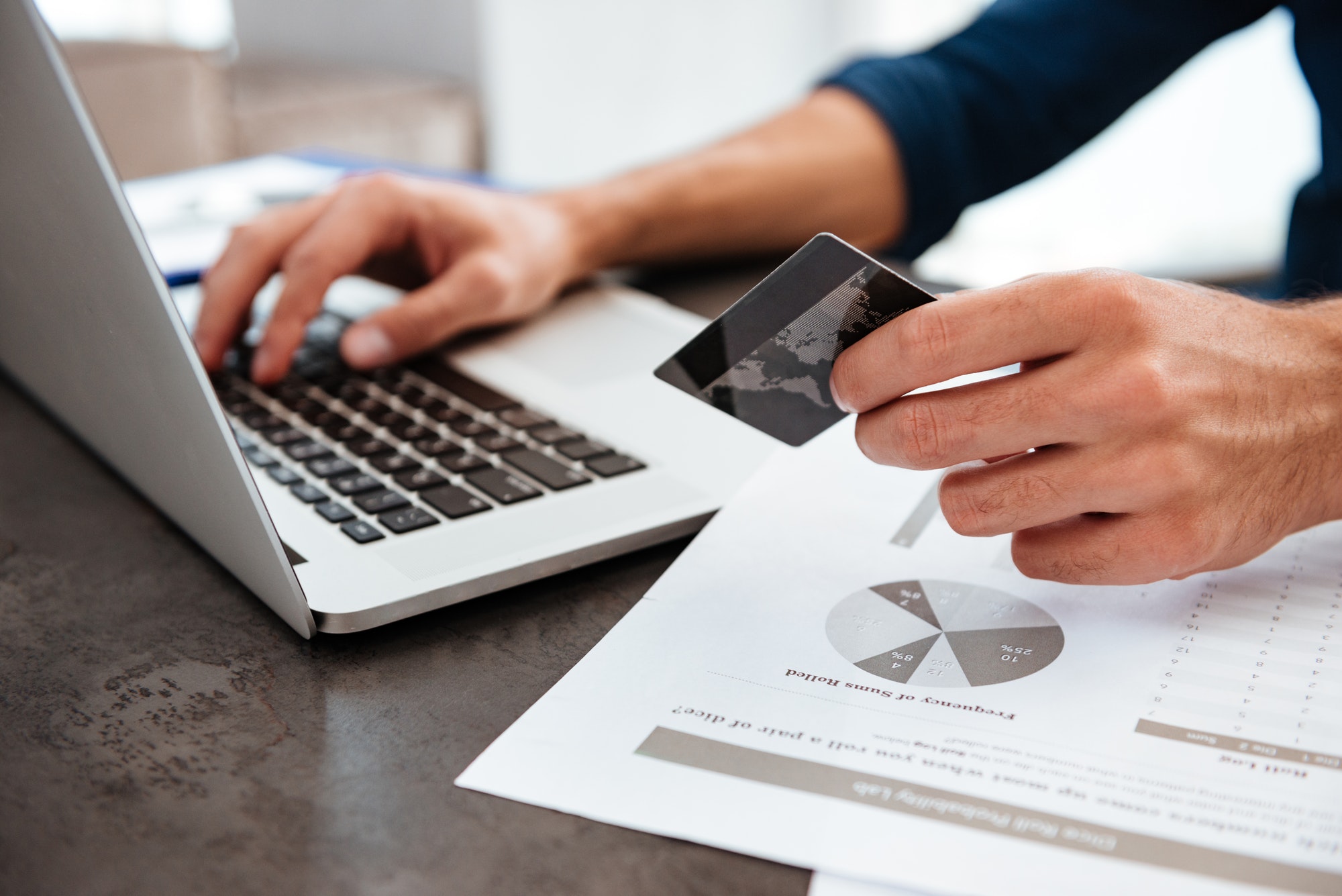 Facilitate Payments | Matchbox Design Group | St. Louis, MO Making an online payment.