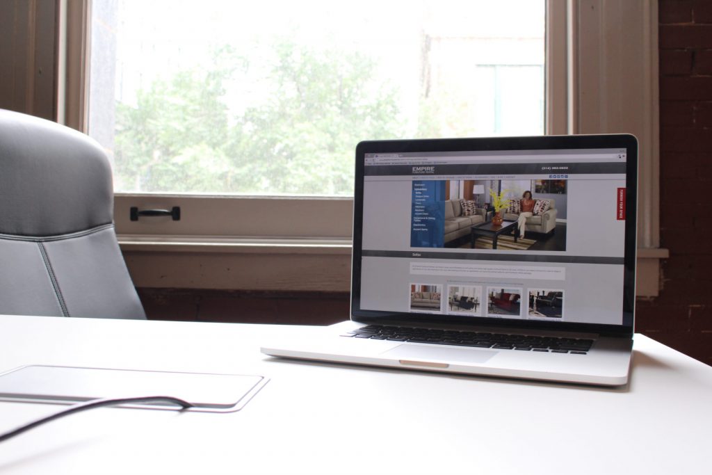 Empire Furniture Rental Website Redesign by Matchbox Design Group