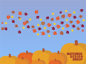 October Fall Leaves Wallpapers from the designers at Matchbox design group in St. Louis, MO