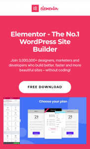 Landing Page From Elementor A WP Editor | Matchbox Design Group | St. Louis, MO Landing page from Elementor.