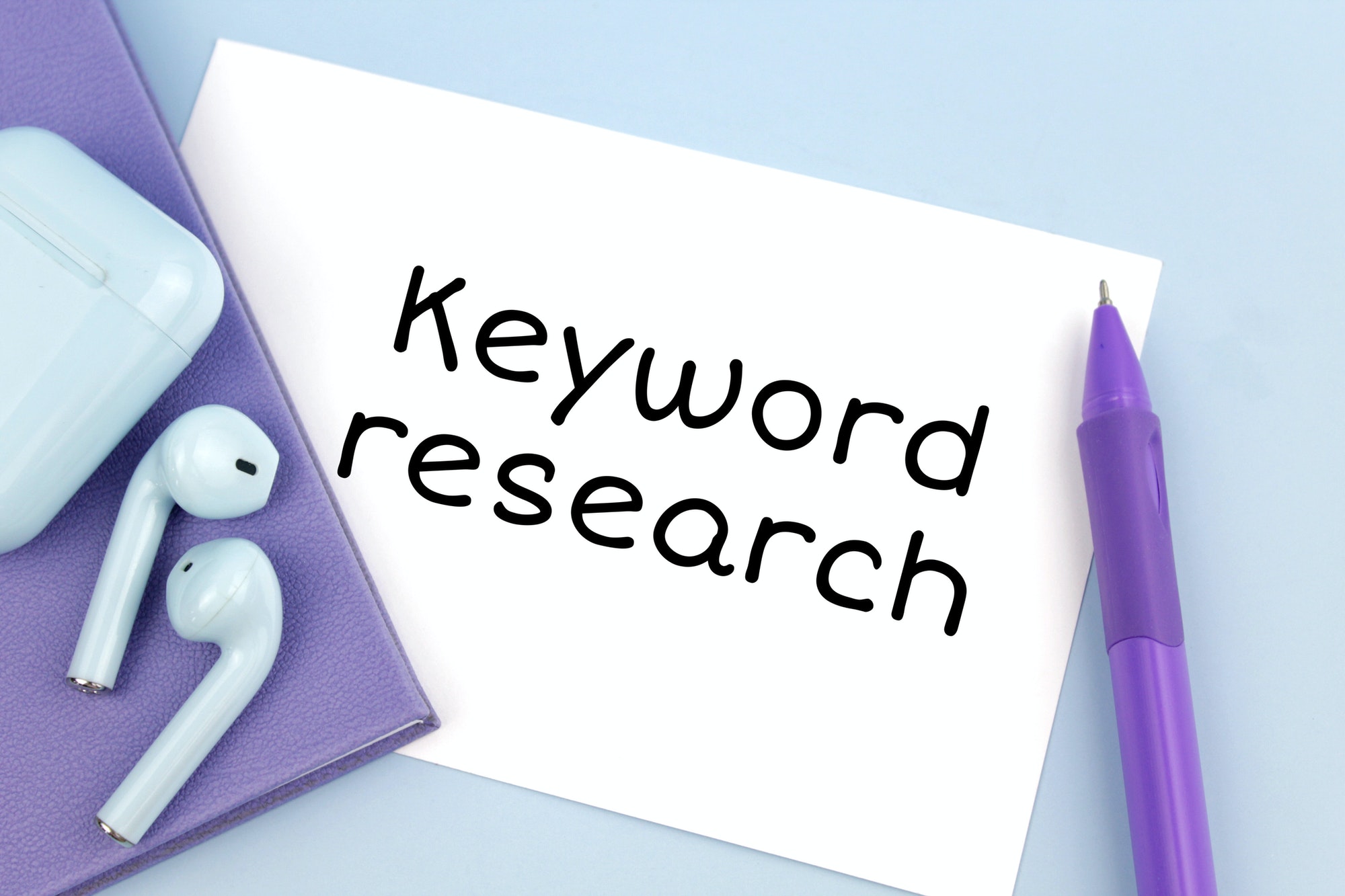 Perform Keyword Research | Matchbox Design Group | St. Louis, MO Inscription keyword research.