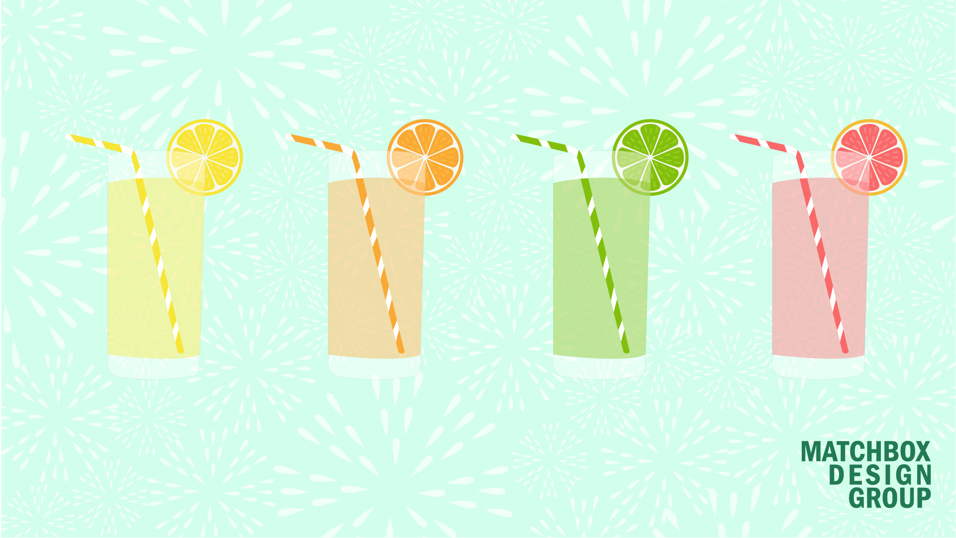 June Citrus Summer Wallpaper