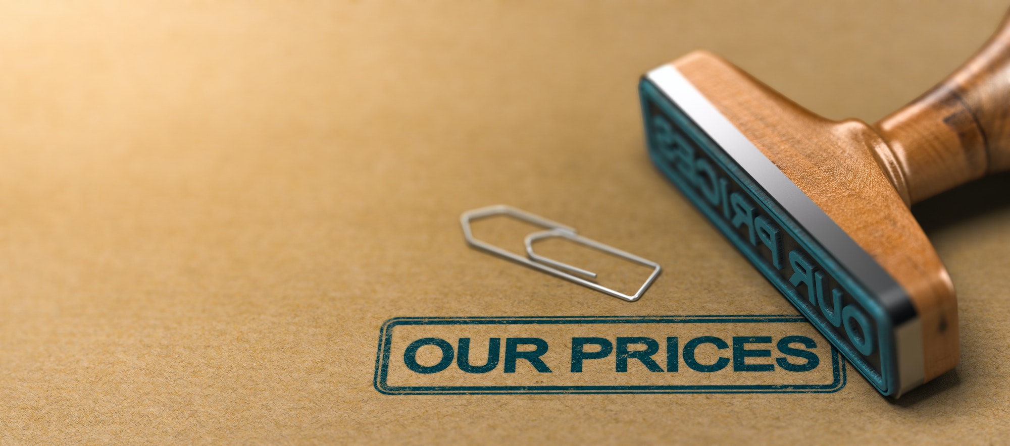 Our Price Stamp. Shopify Vs. WordPress Prices.