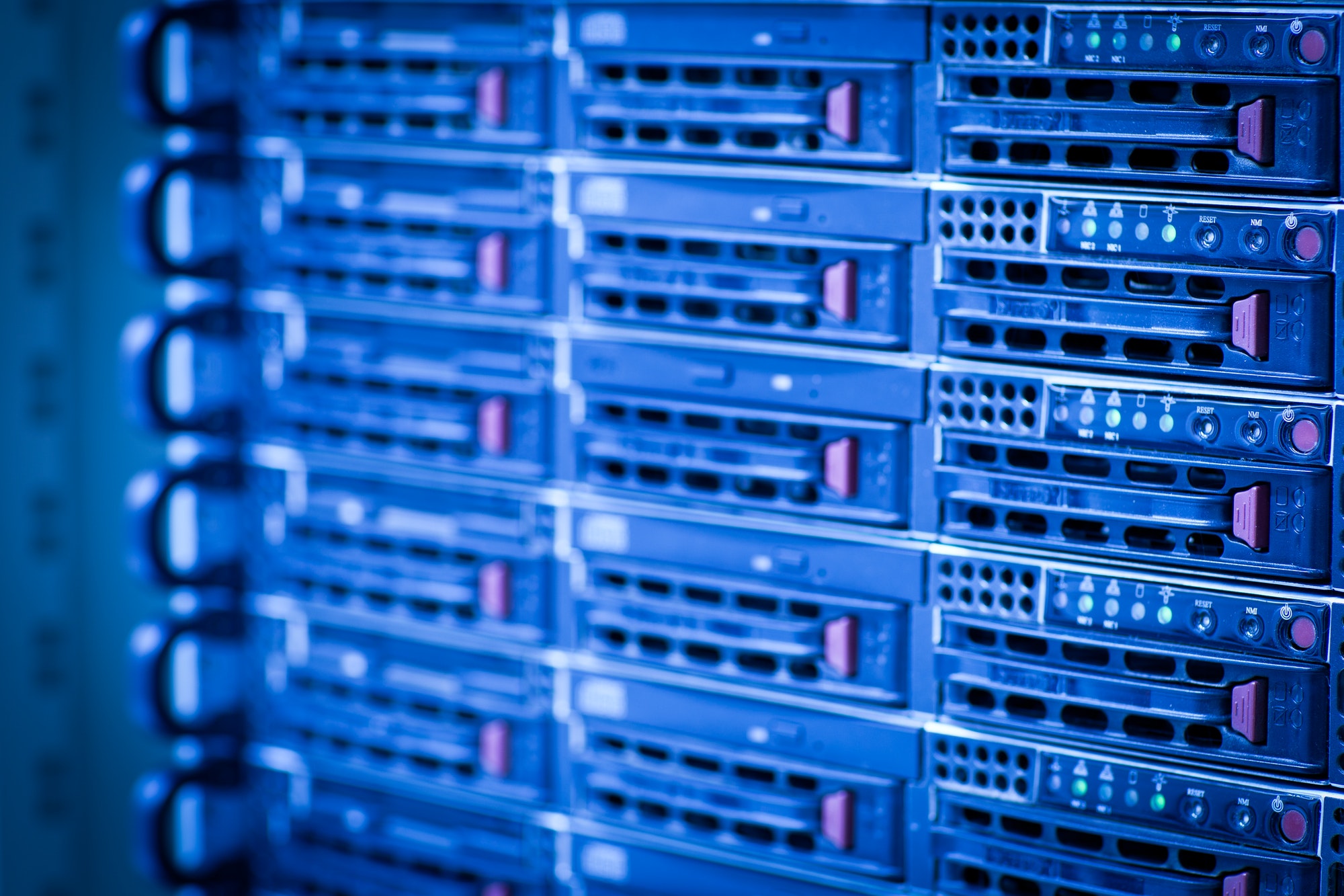 Server Rack Cluster | Database Security | Matchbox Design Group | St. Louis, MO 7 most common database security issues and fixes. Server Rack.