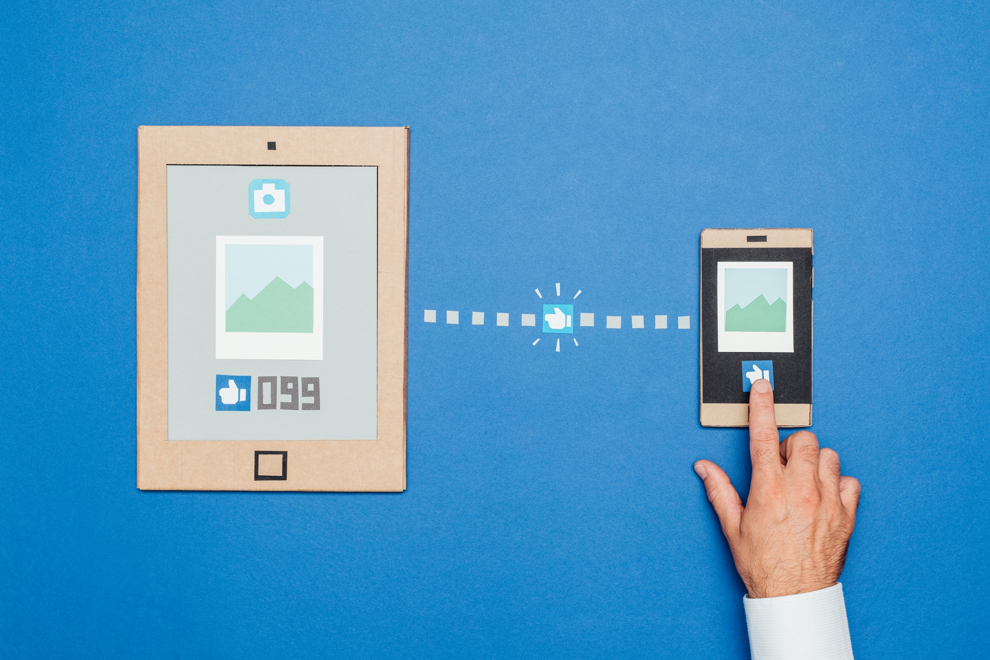 Internet users no longer means someone sitting behind a desktop, mobile is much more important.