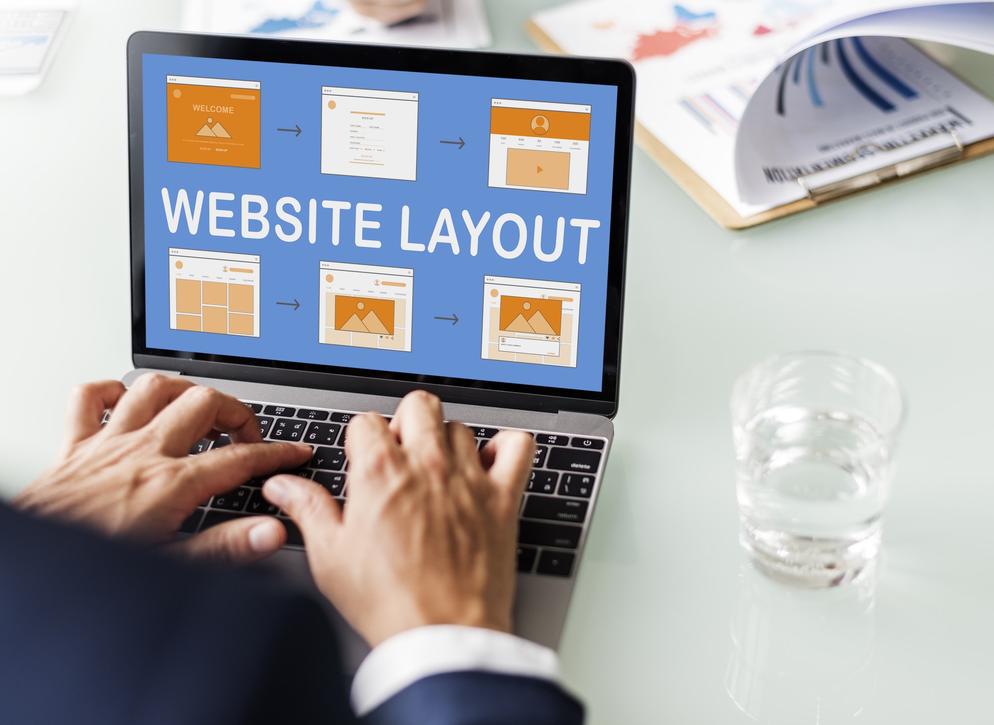 ADA Compliance Considerations For Website Design & Other Issues | Matchbox Design Group | St. Louis, MO Web template website design concepts for ADA compliant websites.