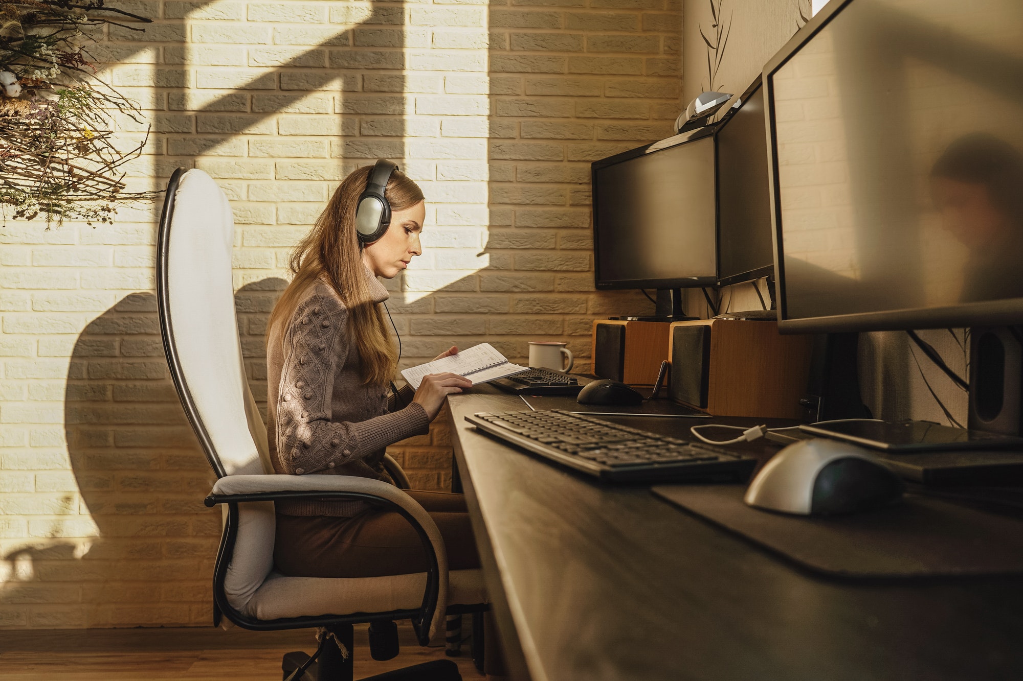 Woman Working Remote | Matchbox Design Group | St. Louis, MO working with remote teams