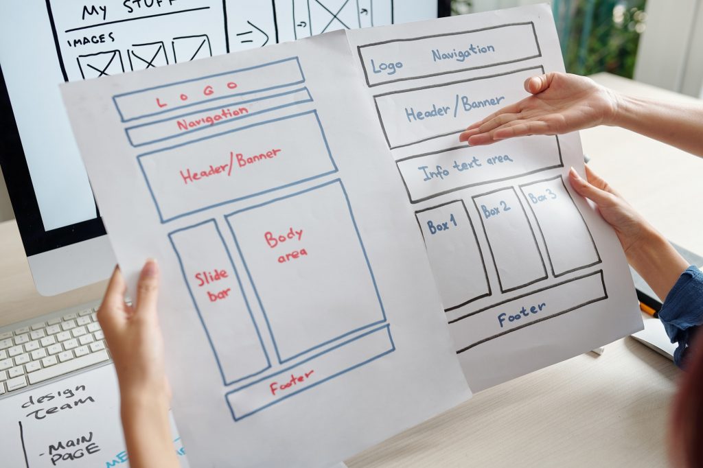 Too Many Website Elements Is A Mistake | Matchbox Design Group | St. Louis, MO Designers discussing website layouts