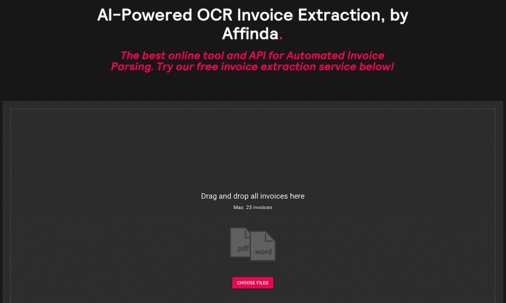 AI-Powered OCR Invoice Extraction By Affinda | Matchbox Design Group AI-Powered OCR Invoice extraction by Affinda. 6 Proven Ways To Create A Free Trial.