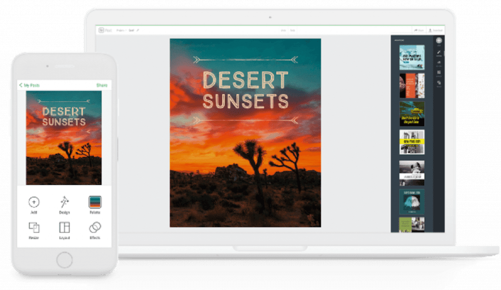 Adobe Spark Post | Sunsets | Matchbox Design Group Adobe Spark Post