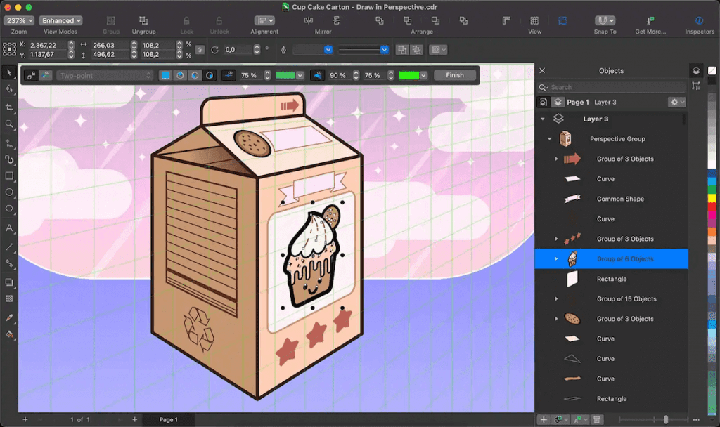 CorelDraw | Pasted Graphic | Matchbox Design Group In St. Louis, MO CorelDraw Tool