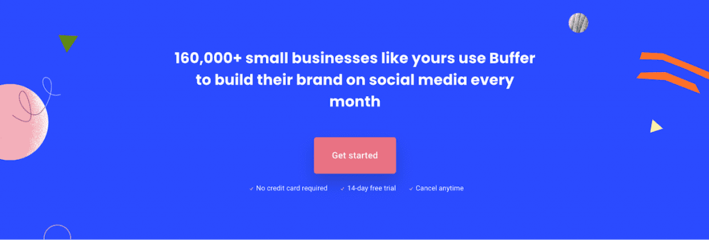 Include All Features In Your Free Trial | Matchbox Design Group | St. Louis, MO Get started screen for buffer. 6 Proven Ways To Create A Free Trial.