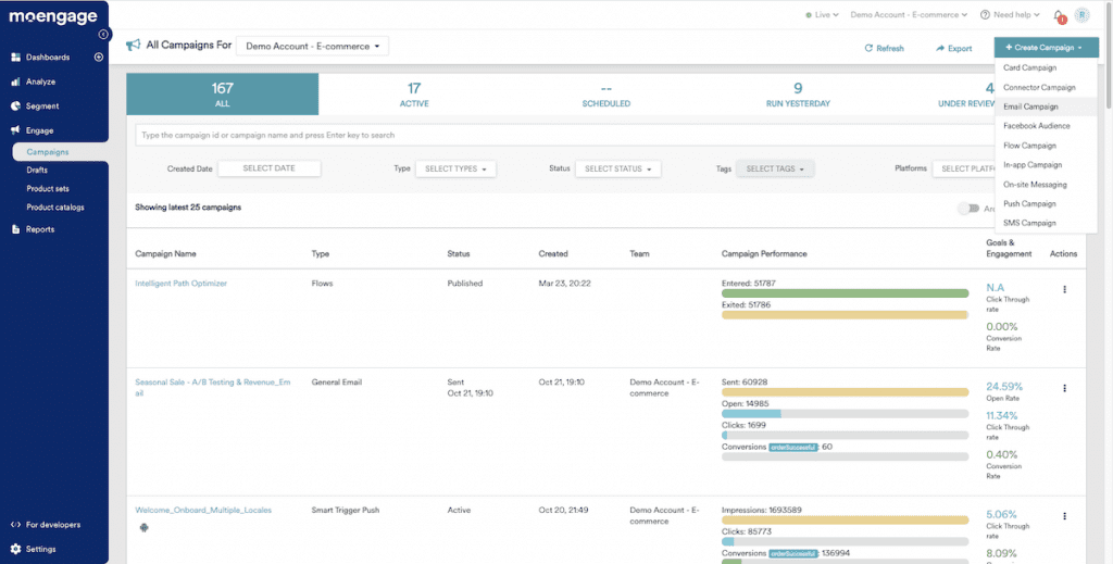 Measure Analytics | Email Strategy | Matchbox Design Group In St. Louis, MO Software showing someone easily measuring analytics.