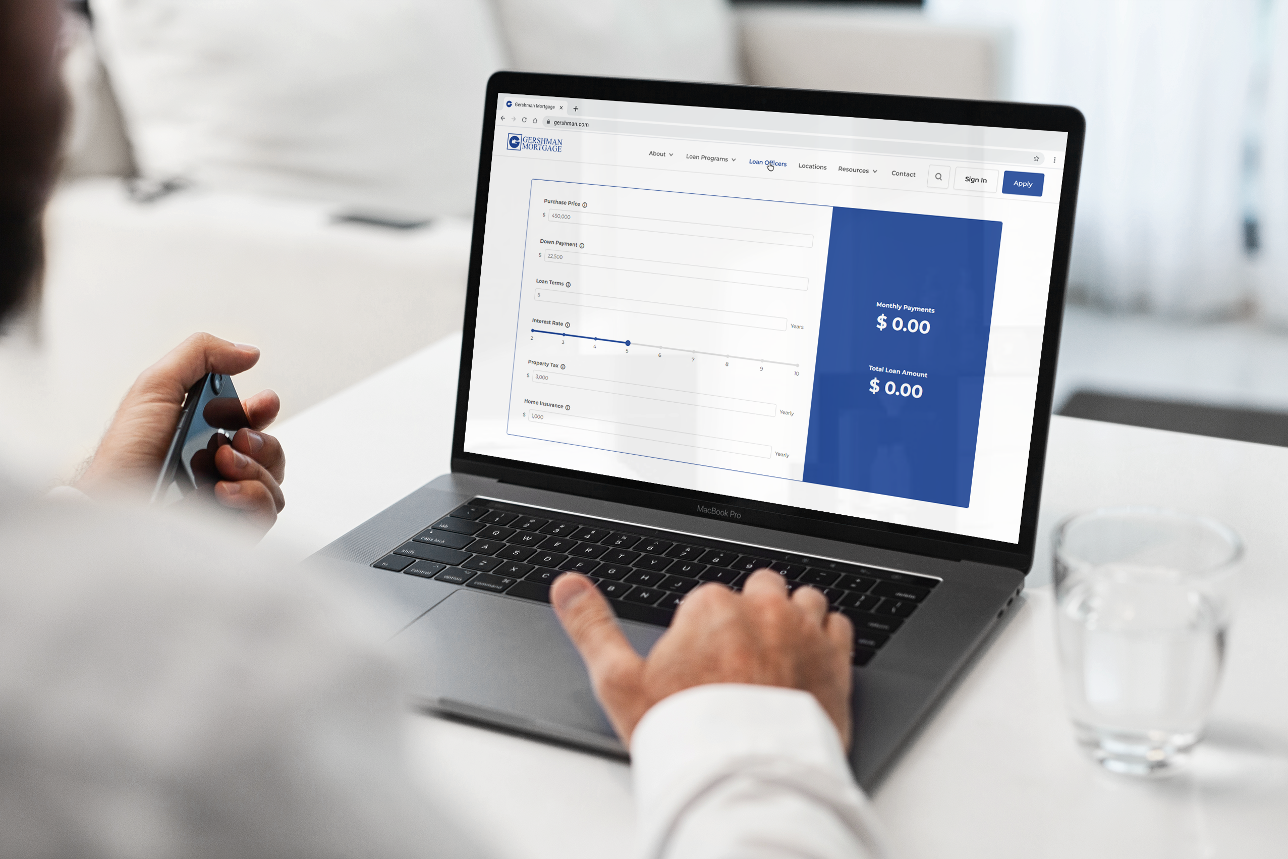 Gershman Mortgage Website Rebuild