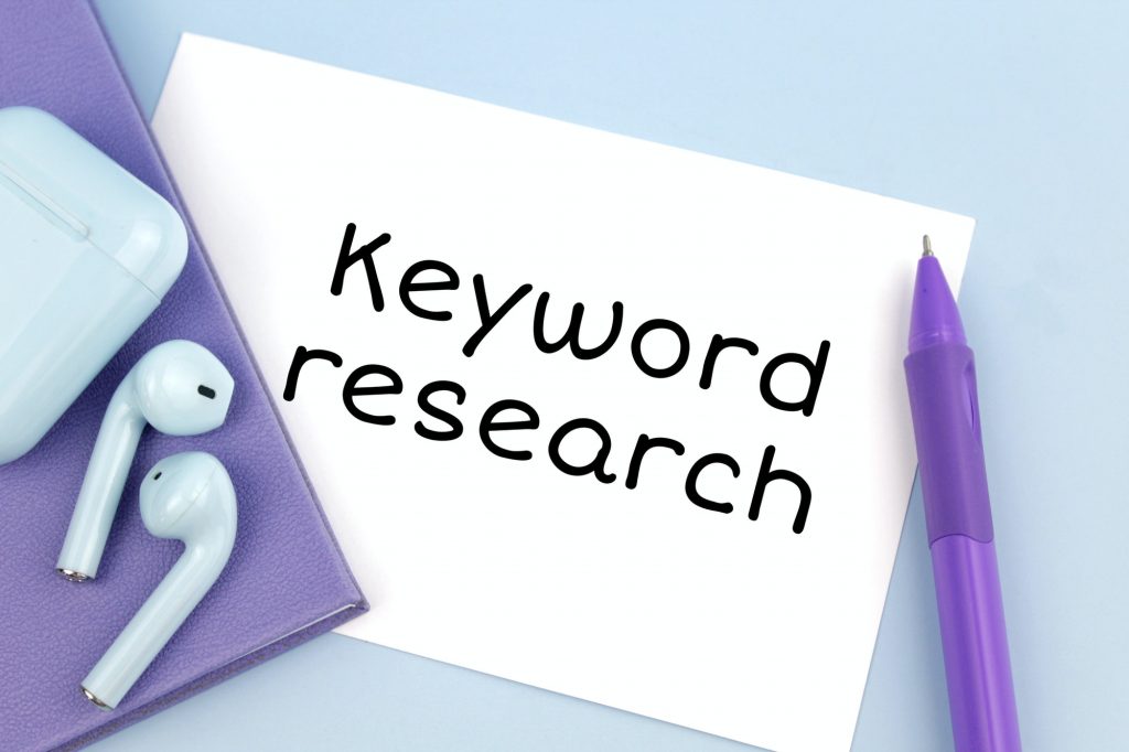 Find The Right Keywords | Keyword Research | Matchbox Design Group Find The Right Keywords By Doing Keyword Research. Keyword Research Written On Note.