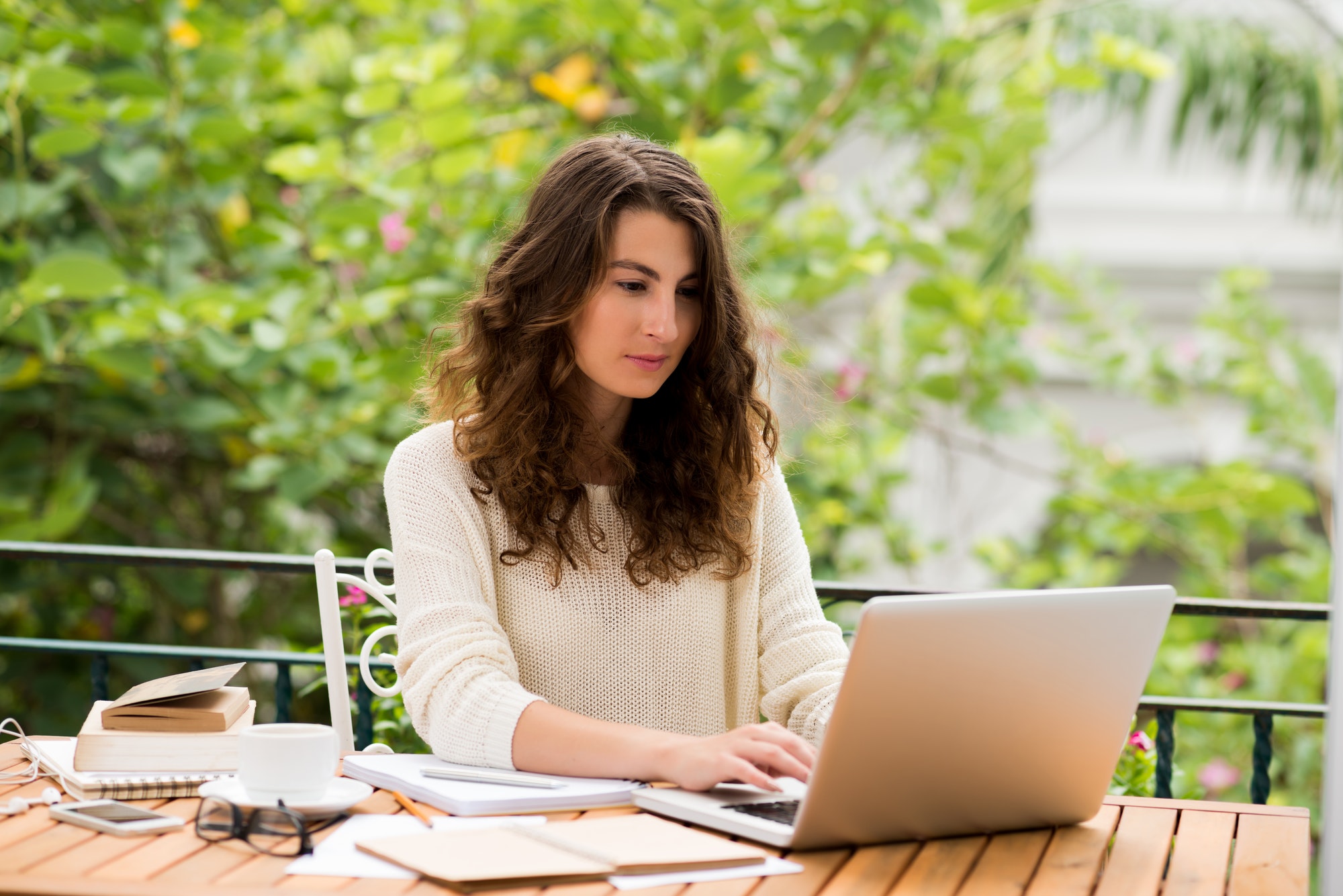 Woman Writing Copy. Web Copywriting Fundamentals.