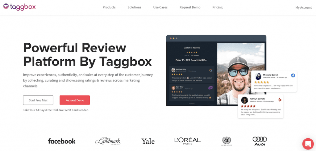 Taggbox | Powerful Review | Matchbox Design Group Taggbox is a powerful reviews platform.