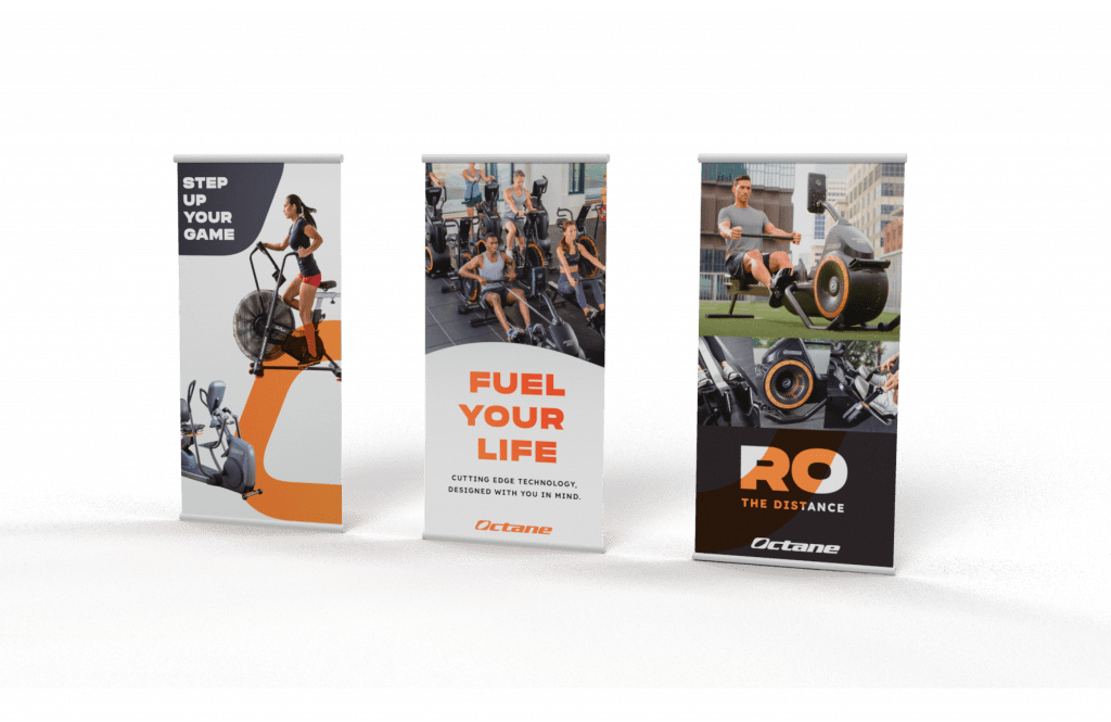 Our St. Louis Print Design Work For Octane Fitness | Matchbox Design Group St. Louis Print Design Services. Octane Fitness Example