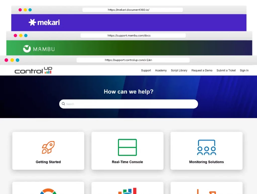 How Documentation Software Helps with Remote Team Collaboration | Matchbox Design Group | St. Louis, MO Examples of internal knowledge bases for three clients