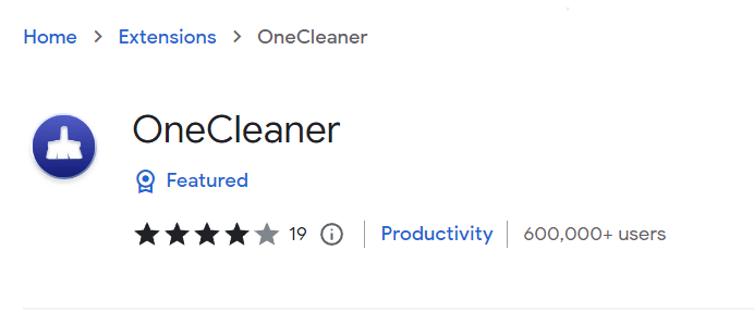 Top WordPress Chrome Extensions | Matchbox Design Group | St. Louis, MO OneCleaner extension