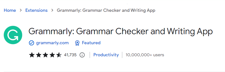 Chrome Extensions for WordPress Power Users | Matchbox Design Group | St. Louis, MO Grammarly grammar checking extension