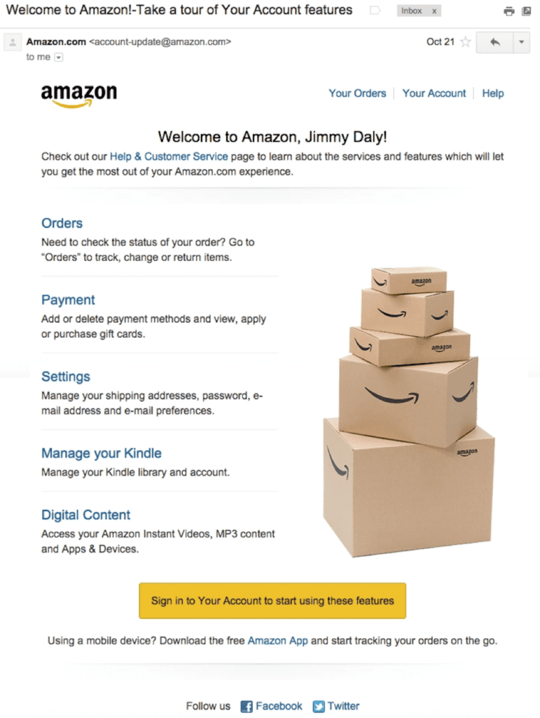 Amazon Excels At Customer Experience | Matchbox Design Group Amazon Excels At Customer Experience
