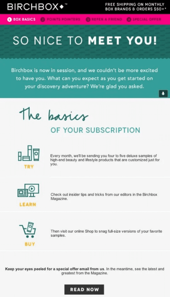 Birchbox Exceeds Expectations With Email Marketing Customer Experience With Email Marketing From Birchbox.