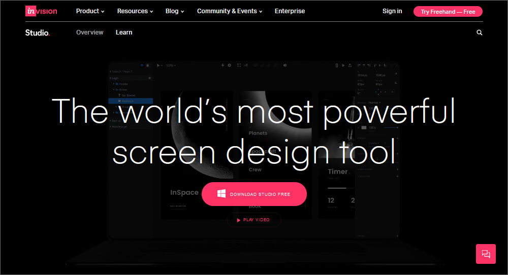 InVision-Studio | Best Free Web Design Software | Matchbox Design Group InVision-Studio