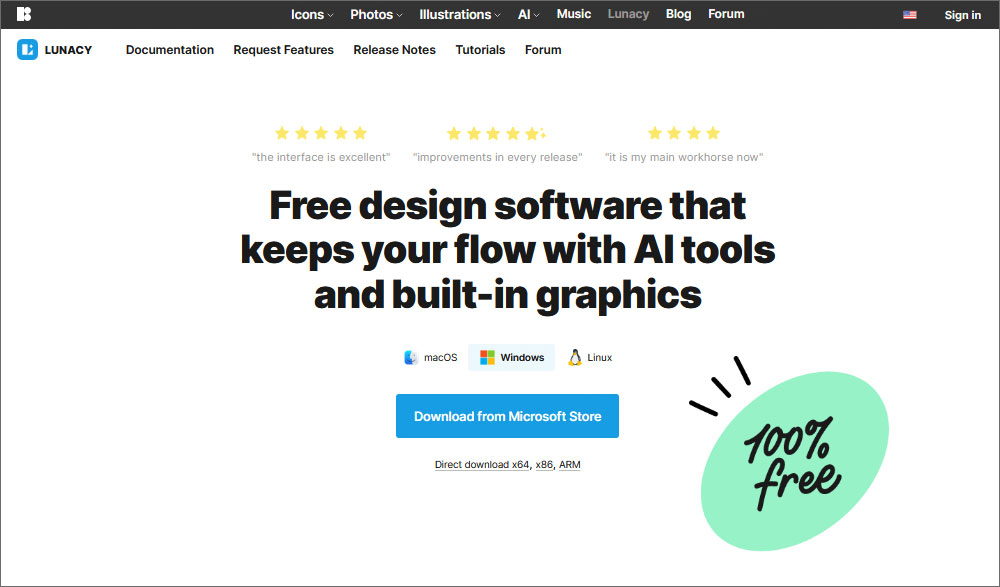 Lunacy | Best Free Web Design Software | Matchbox Design Group Lunacy Free Design Software.
