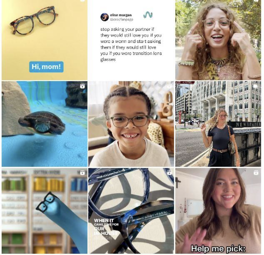 Warby Parker Social Media | Matchbox Design Group Warby Parker Social Media.