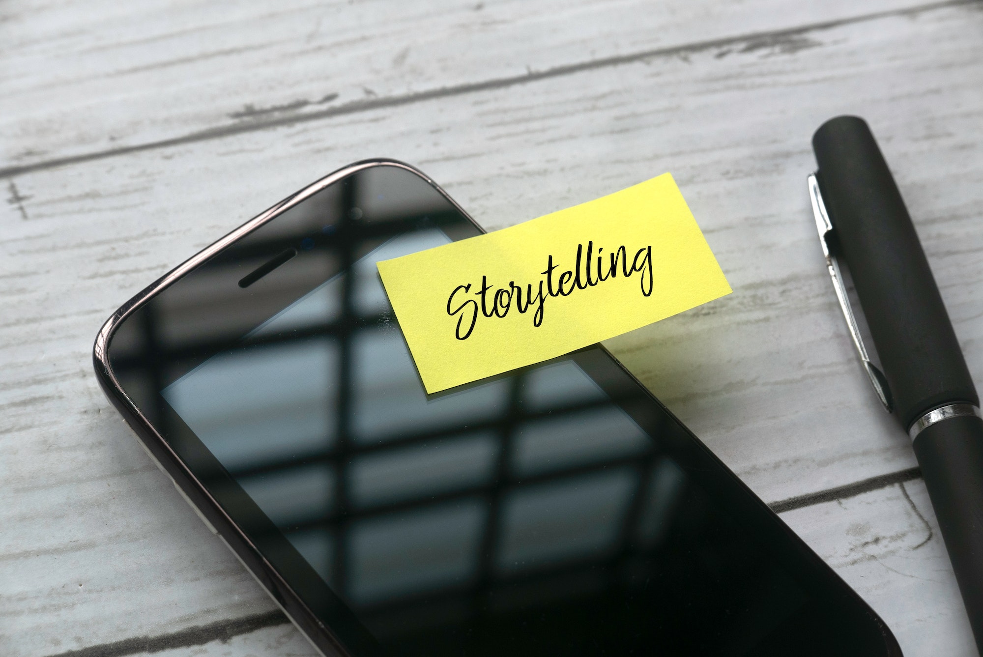 Storytelling using social media.