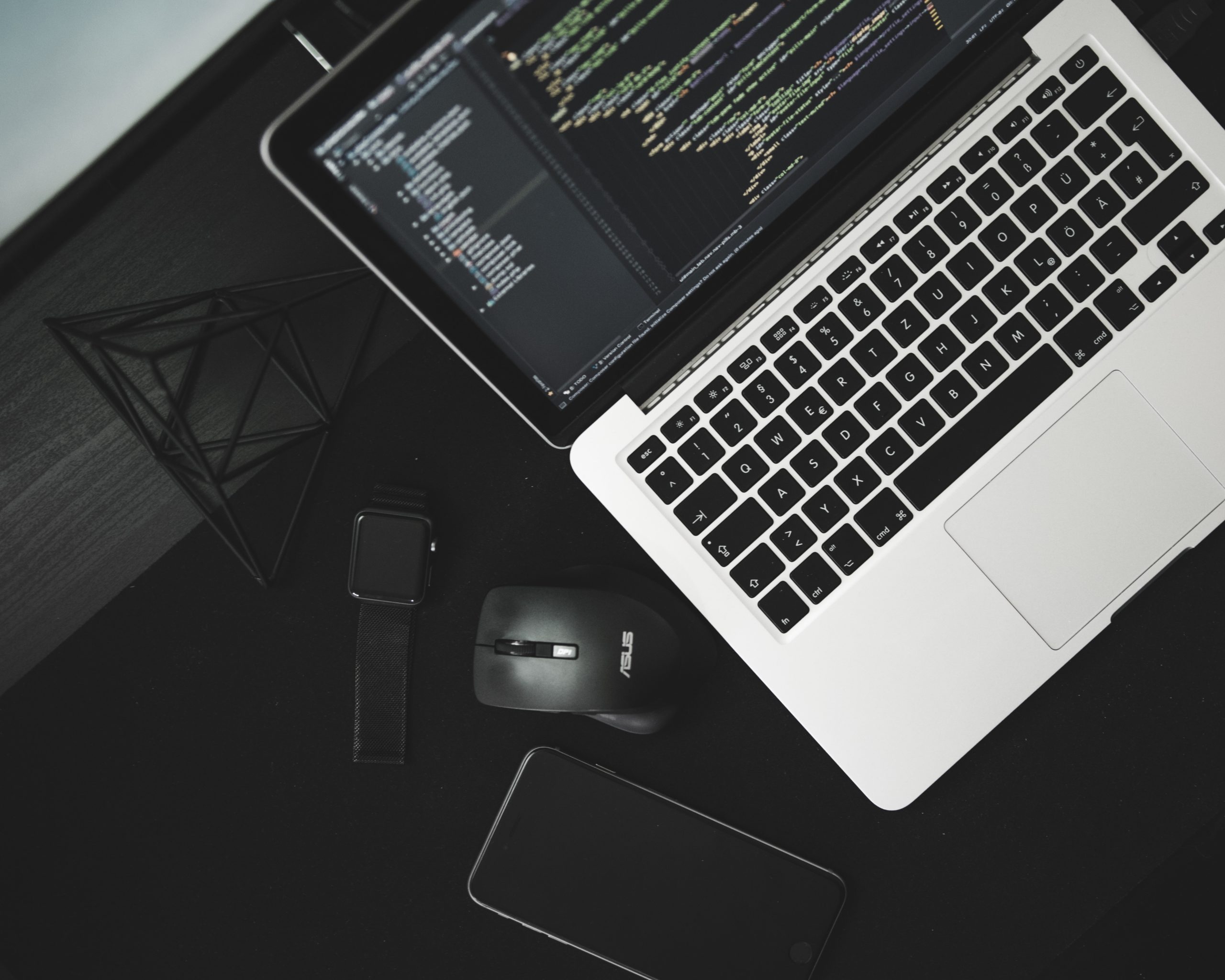A laptop with .net developer tools open