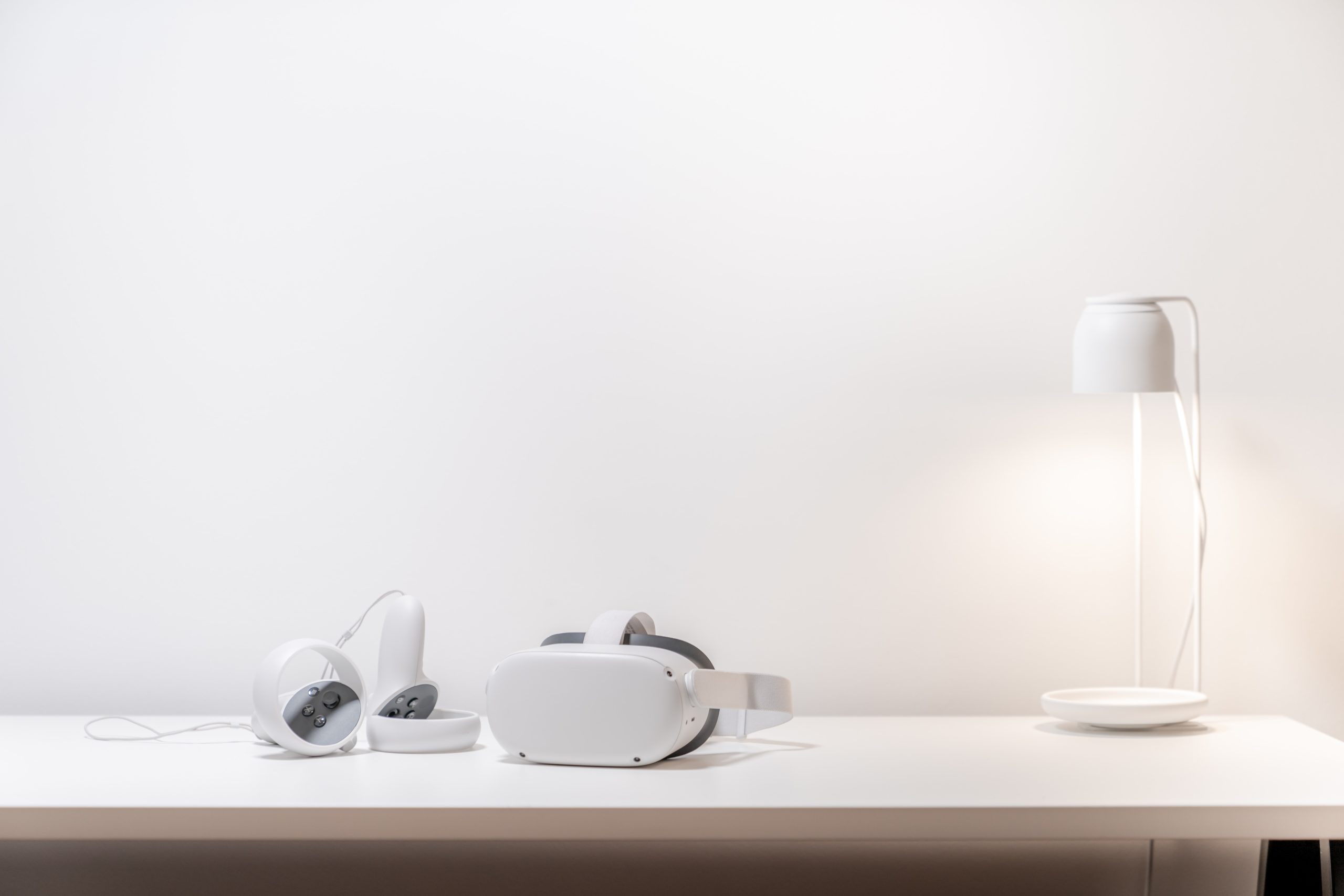 A virtual reality headset