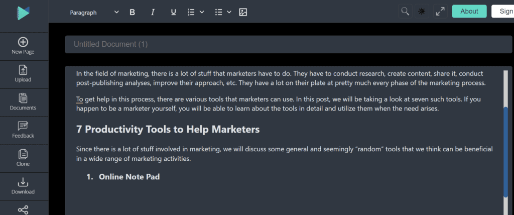 Online Note Pad | Productivity Tool | Matchbox Design Group OnlineNotePad is a good online productivity tool.