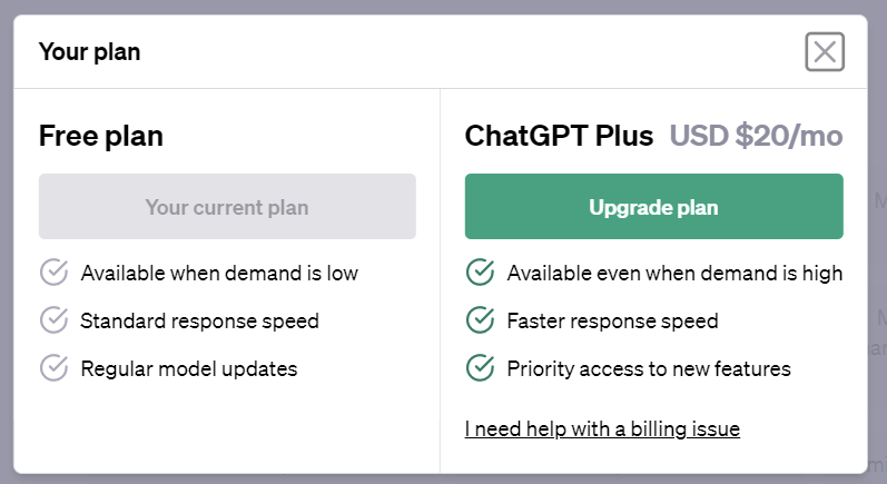 ChatGPT Pricing | Matchbox Design Group ChatGPT Pricing. 5 Online Productivity Tools.
