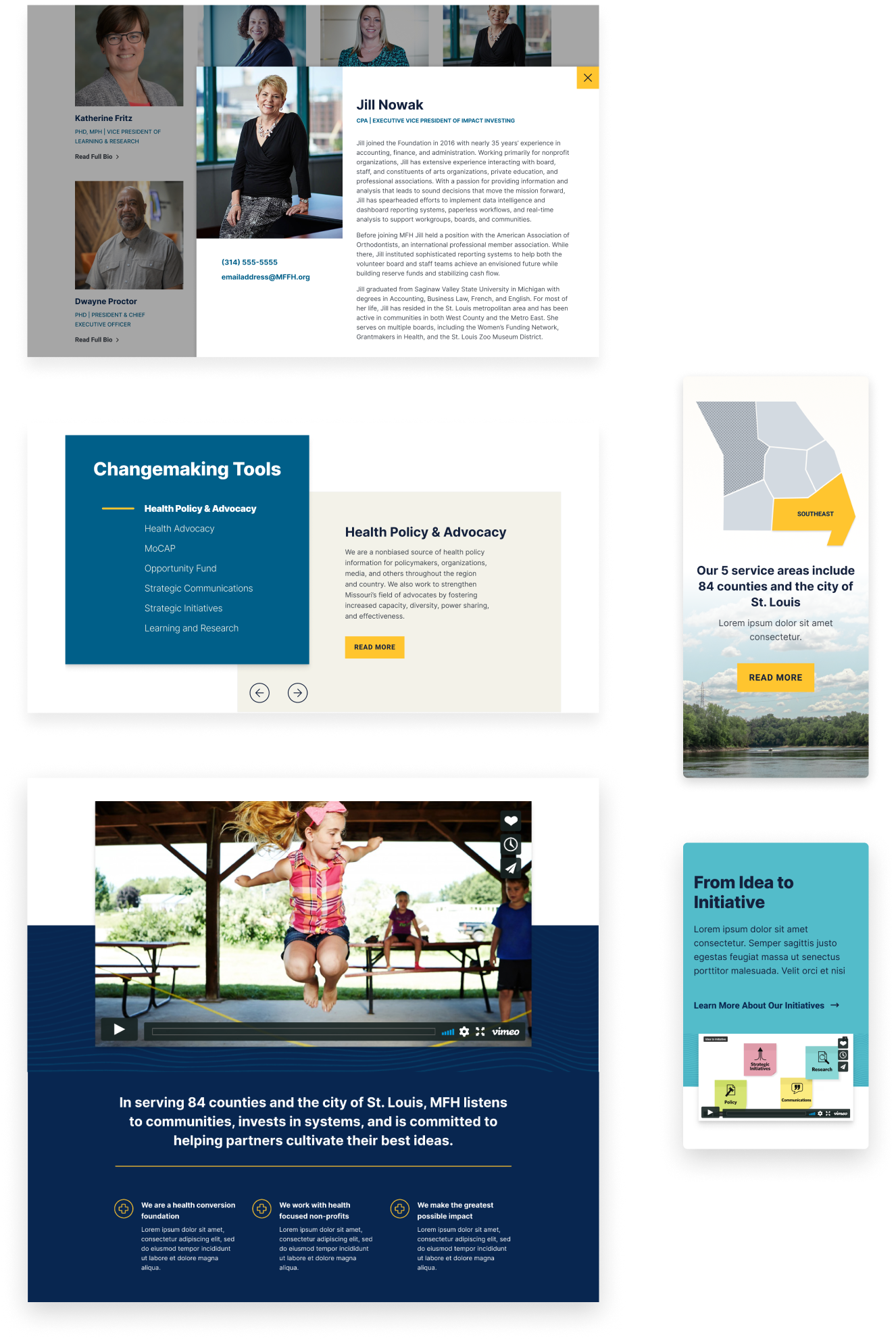 Missouri Foundation For Health Website Rebuild