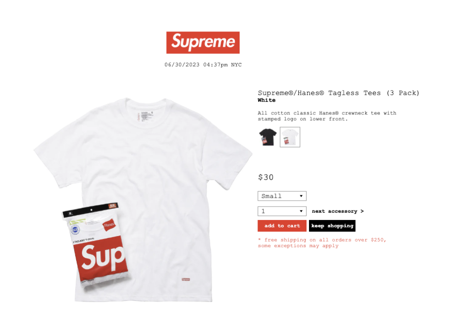 Increase Product Value | Matchbox Design Group | St. Louis, MO Increase Product Value. White Supreme T-Shirt.