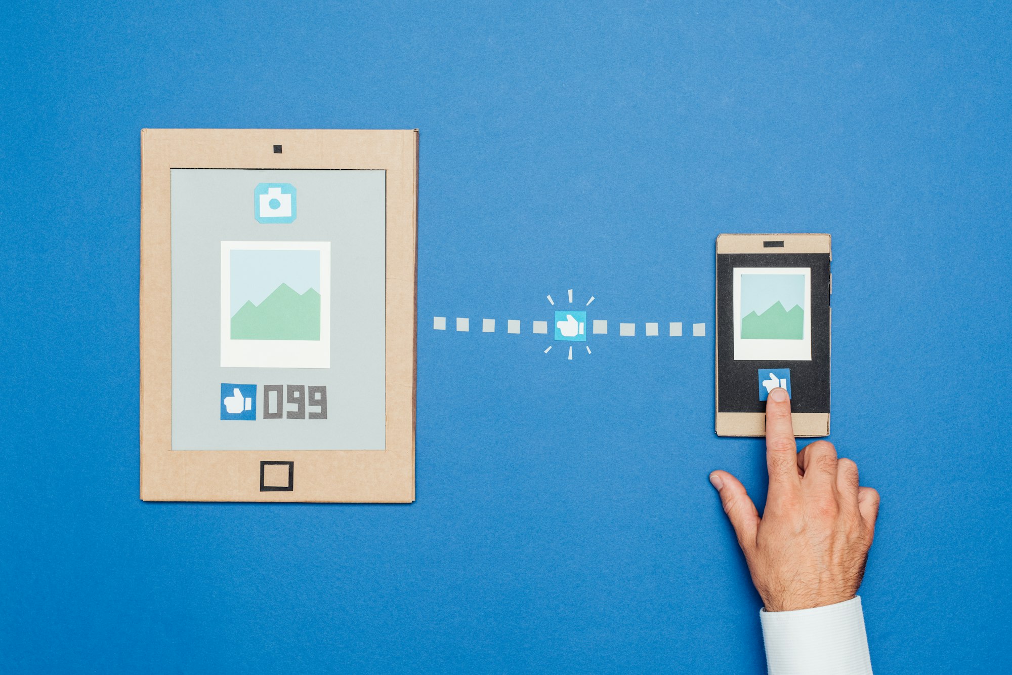 Social media and content sharing. Crafting Content That Converts.